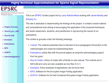 Tablet Screenshot of nonlinear-approx.info